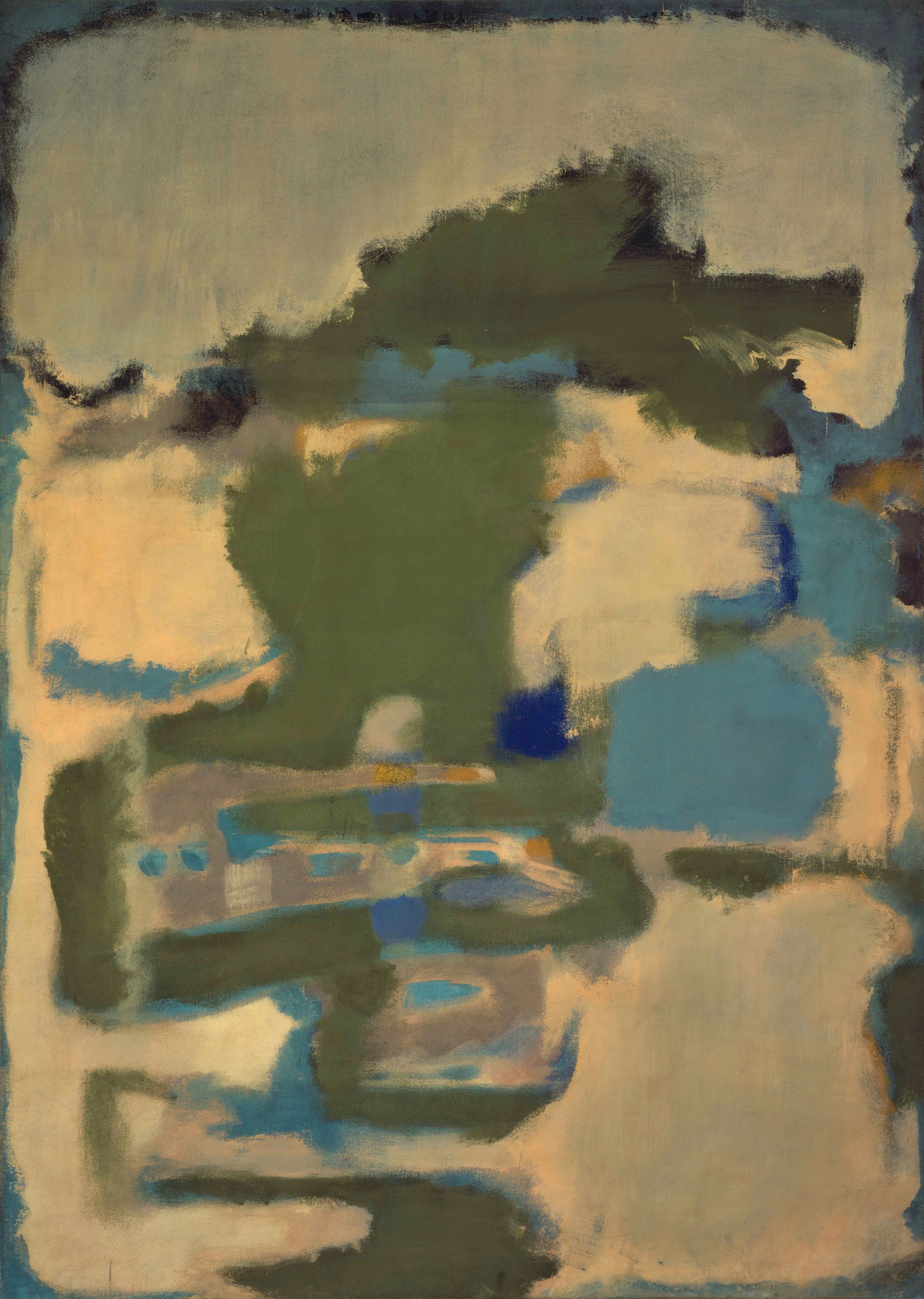 picture for Mark Rothko, Untitled, 1948, Oil on canvas, 54 1/8 x 38 3/8 inches, Collection of Christopher Rothko, ©1998 by Kate Rothko Prizel and Christopher Rothko.