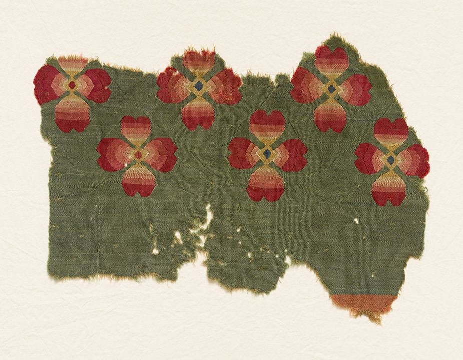 picture for Textile with rosettes, from Dura-Europos, ca. 200–256