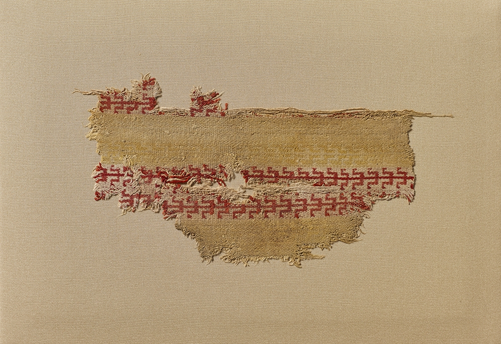 picture for Textile with a geometric pattern, from Dura-Europos, ca. 200–256
